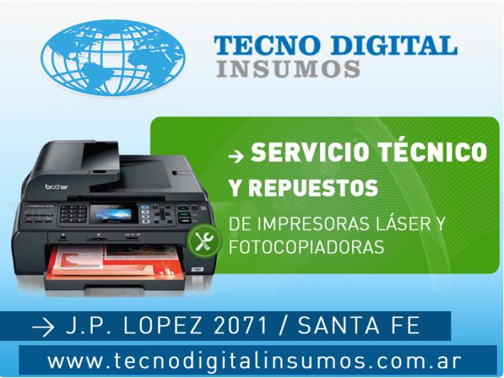 Tecno digital insumos-reciclado de cartuchos laser en Santa Fe. Teléfono y  más info.