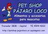Petshop Pjaro Loco-productos para mascotas