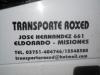 Transporte Roxed