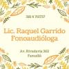 Lic. Raquel Garrido - Fonoaudiloga